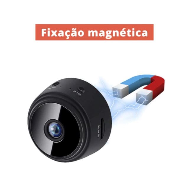 Mini Câmera Magnética HomeSafety Wifi FullHD Original