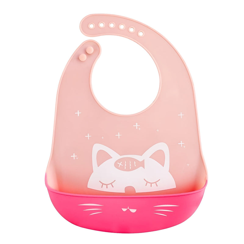 Babador de Silicone Infantil - Animais